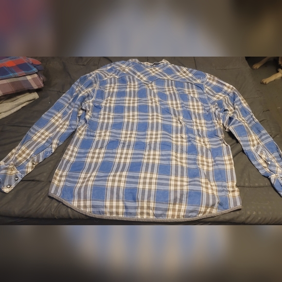 BKE VINTAGE BUTTON DOWN FLANNEL MEN'S  XXXL - Picture 4 of 5